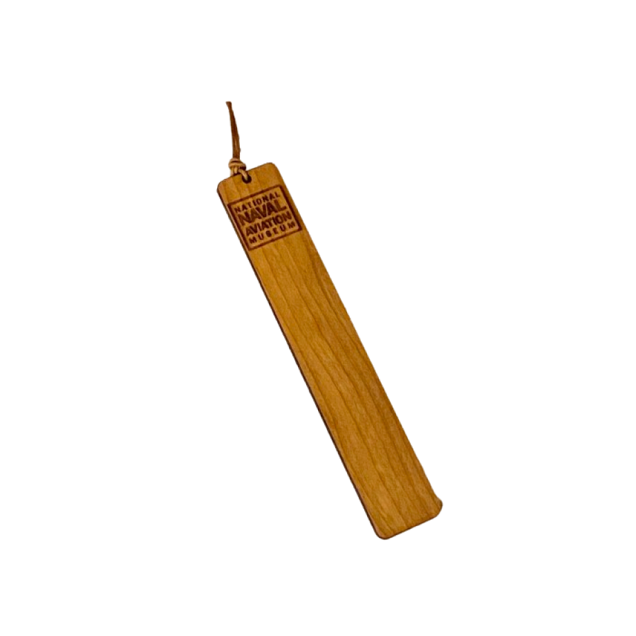 NATIONAL NAVAL AVIATION MUSEUM WOOD BOOKMARK