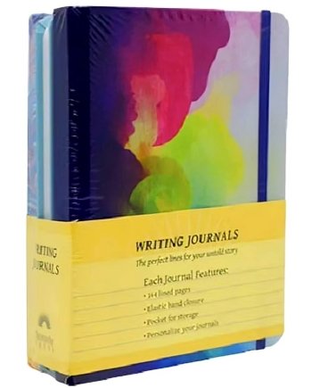 Watercolour Lined Journal Set
